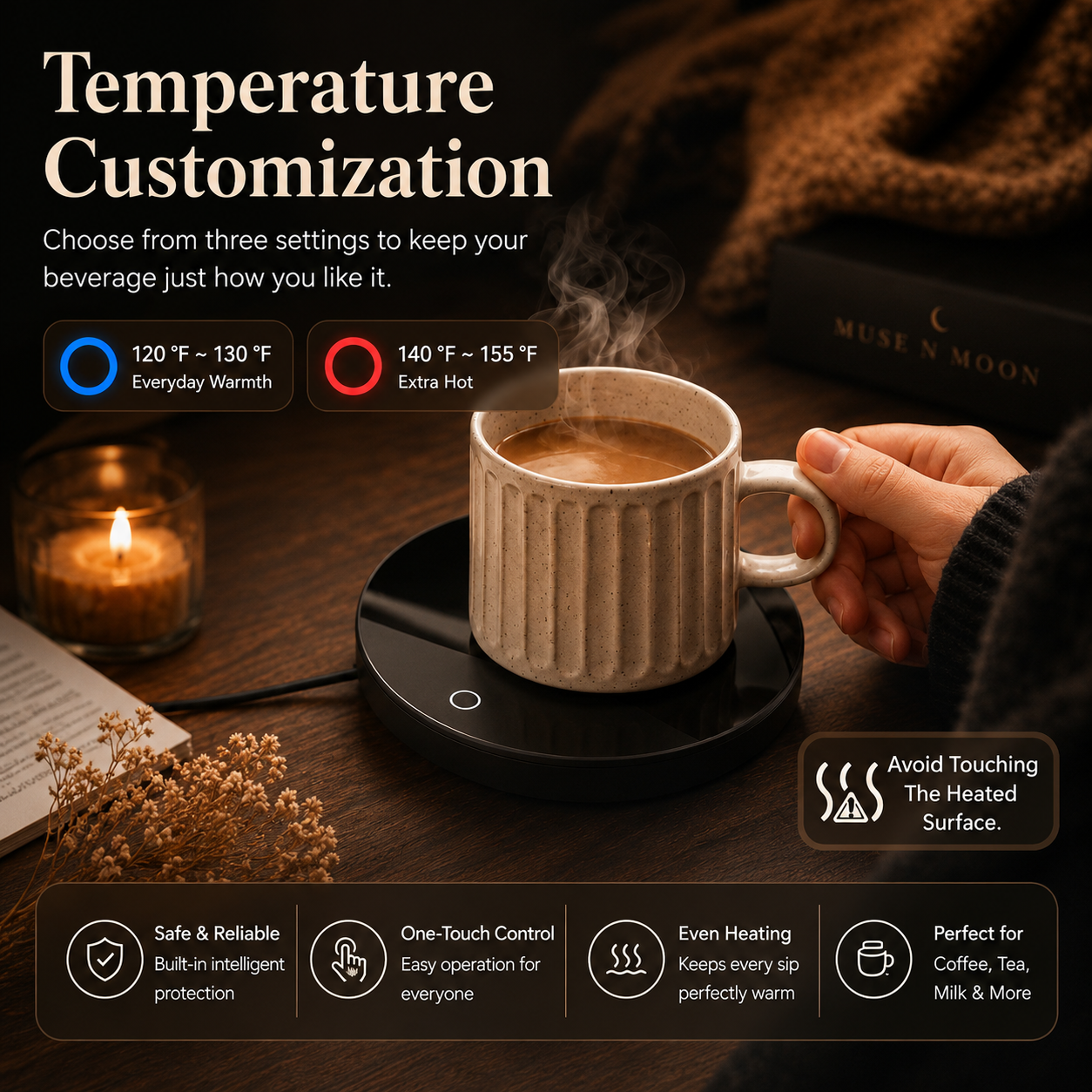 Muse N Moon Smart Mug Warmer
