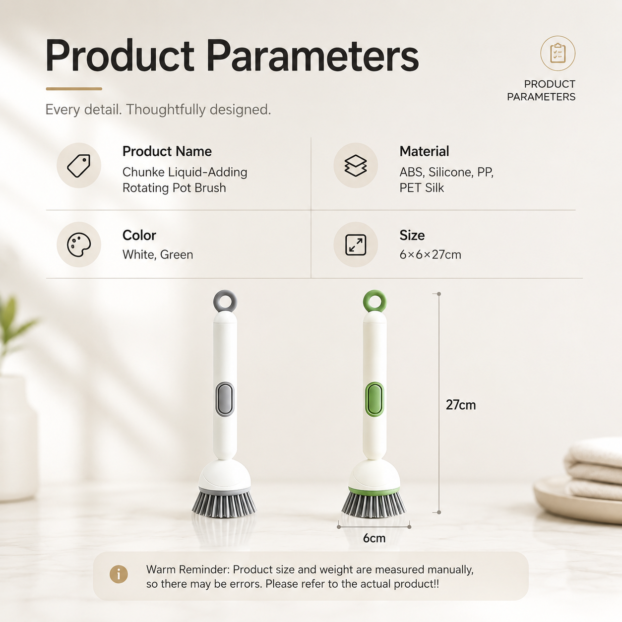 360° Dish Brush Pro